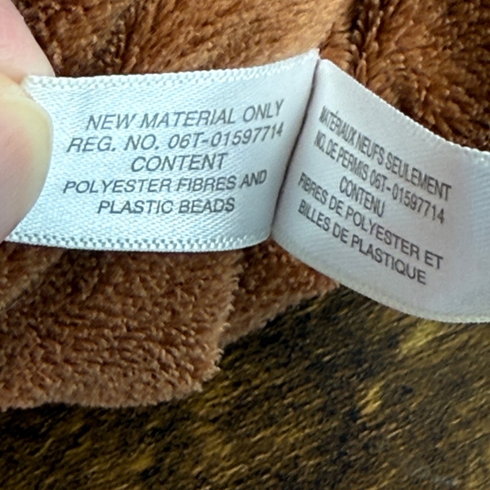 Ty Plush Monkey in Soft Brown - Picture 9 of 10